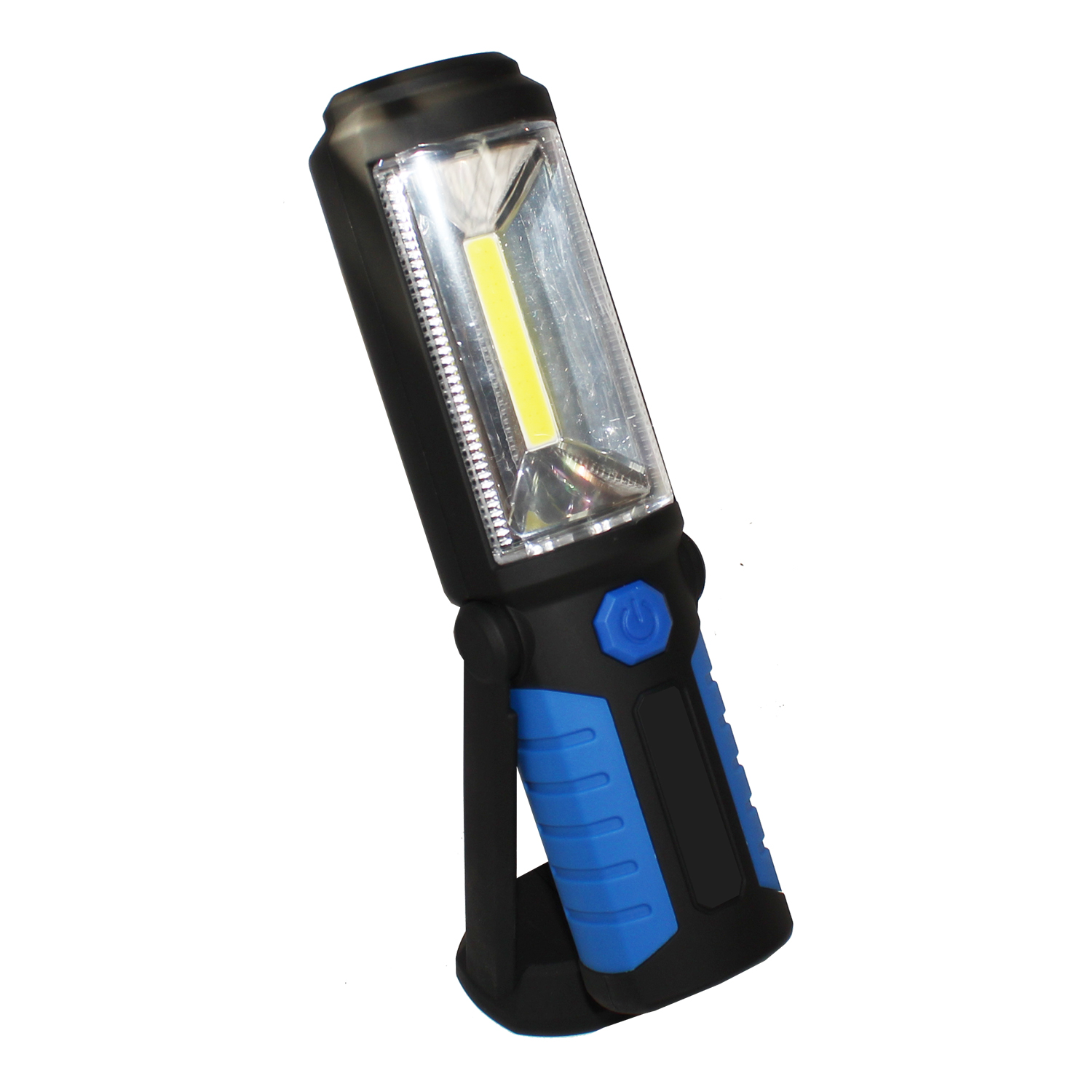 Lanterna LED SMD 300 Lumens c/bateria recarregável c/imã